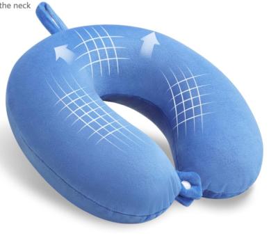 China Custom Memory Foam U Neck Pillow Comfortable And Relaxing Ergonomic Design for sale