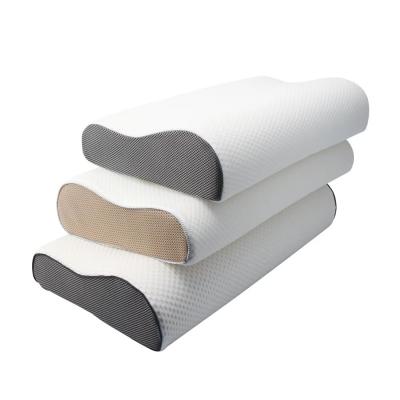 China Bedroom Contoured Orthopedic Memory Foam Pillow Long Lasting Customized for sale