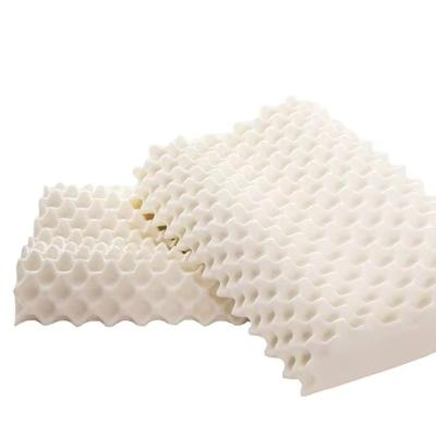 China Foldable Contoured Memory Foam Pillow Soft Wolf Tooth Massage Granular Latex Pillow for sale