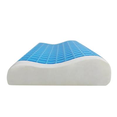 China Comfortable Relax Cooling Gel Infused Pillow Cervical Pain Neck Pain Relief for sale