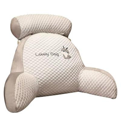 China Memory Foam U Shape Reading Backrest Pillow Relaxing Neck Reading Back Pillow for sale