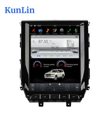 China KunLin Handsfree Tesla Android 9 IPS Car Multimedia DVD Player For Toyota Land Cruiser LC200 2016 4+32GB GPS BT Radio Audio Visual System for sale