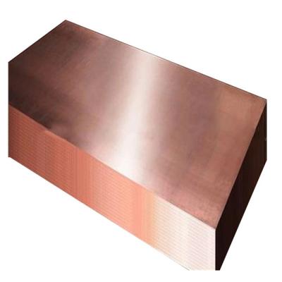 China C10100 Copper Sheet Plate C10200 C10300 C10400 Electric Pipe Wire Decoration for sale