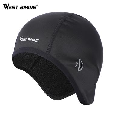 China breathable & Spandex Waterproof Velor Winter Hats Cycling Bicycle Covers Warm Cycling Hats Riding Outdoor Sports Windproof Running Cycling Hats for sale