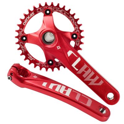 China BMX MTB Bike Crankset Aluminum Alloy With Bottom Bicycle Crankset MTB Crank Bike Accessories 170mm for sale