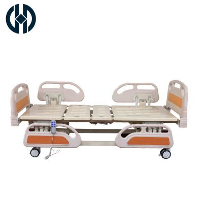 China Metal ICU Hospital Clinic Emergency Home Care Beds Medical Patient Nursing Bed For Adult for sale