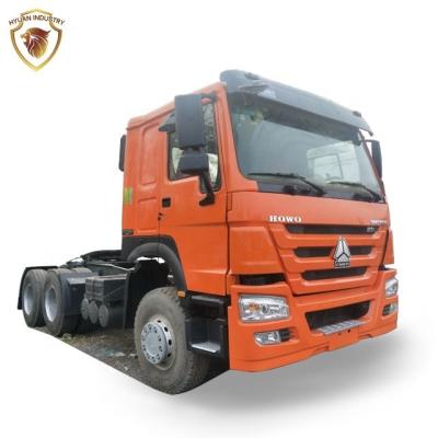 China China 6x4 automatic transmission howo used heavy duty tractor truck head for sale 7000x2500x3100mm for sale