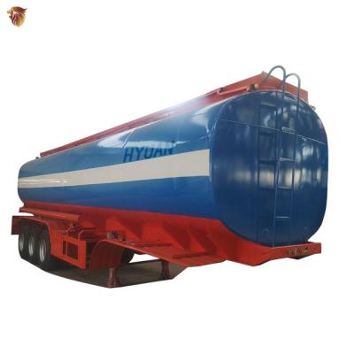 China Truck Trailer Light 45000 Liters Gasoline Oil Tanker Fuel Tanker Aluminum Semi Trailer for sale