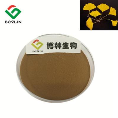 China ISO9001 Blood Vessels Hardening Ginkgo Biloba Extract Powder For Memory for sale