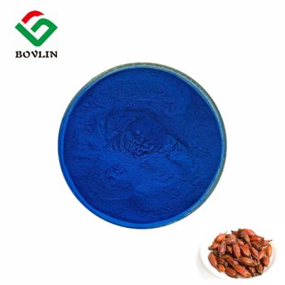 Cina Il commestibile Gardenia Extract Colorant Gardenia Blue spolverizza E30 E60 in vendita