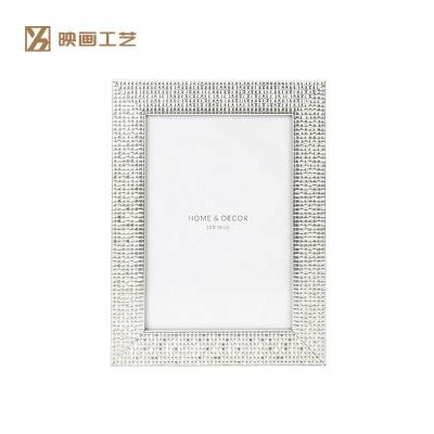 China Silver Plastic Photo Frame 8*10