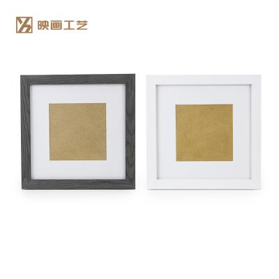 China Desktop Cheap Creative Light Weight Plastic Hot Selling Adhesive 8X8 Photo Frames Picture Frame Customized for sale