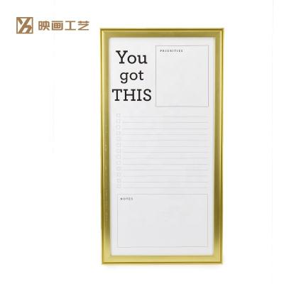 China Art Deco Writing Board Hanging Custom Erasable Exercise Writing Dry Erase Whiteboard for sale