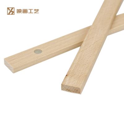 China DIY Modern Natural Wood Frame Painting Hanger Poster Customize Magnetic DIY Poster Hanger for sale