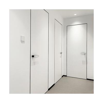 China Bulletproof MOKK 2023 most luxurious types sound proof door invisible solid interior frameless doors system for home for sale