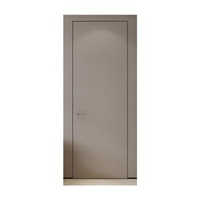 China Wholesale Bulletproof Style Modern Invisible Flow MOKK Room Wooden Hidden Hidden Invisible Door for sale