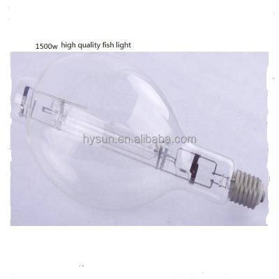 China Boat Fishing Lures High Power 1500W Metal Halide Bulb Lamp Fishing Luring Light for sale