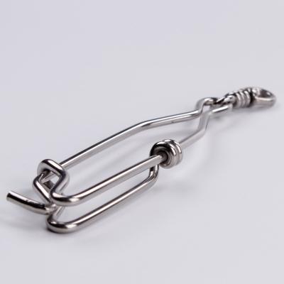 China Tuna Aplet Fishing Stainless Steel Tuna Fishing Snap Swivel, Custom Steel Aplet Fishing Clips for sale