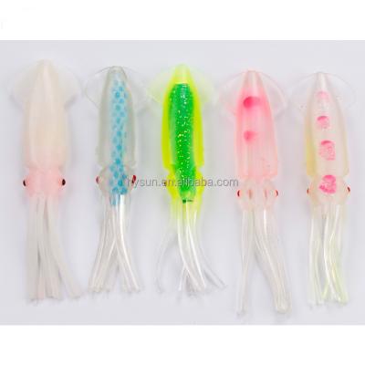 China Soft Artificial Type Bait Squid Fishing Lure for sale