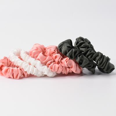 China Solid Color Large Sporty Oversized Hair Scrunchies Elastic Hair Bands For Girls Women Accessories for sale