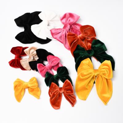 China Fashion high quality big size kids custom hairpin bow hair clip accessories design hair clips for girls for sale