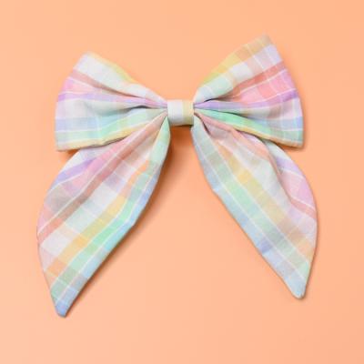 China Sweet Butterfly Bow Tie Hair Clip Girls Hair Pins Korean Hair Accessories Women Accessories for sale