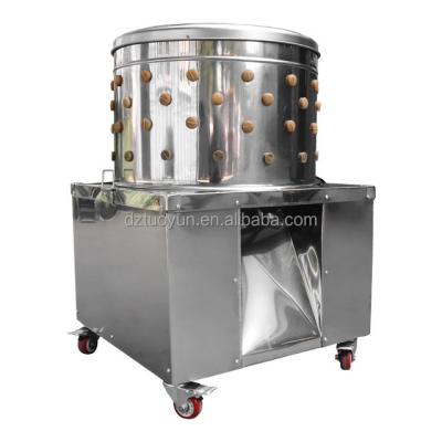 China Commercial Cheap Electric POULTRY Poultry Chicken Plucker Machine Poultry Feathers With Wheels for sale