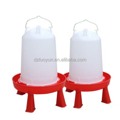 China Automatic Poultry Drinker Water TUOYUN 14L Chicken Drinkers Poultry Feeders And Drinkers Plastic for sale