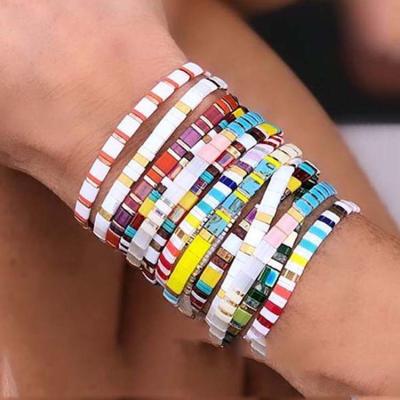 China Boho Bead Miyuki Jewelry Lasting Tila Bracelet, Jewelry Seed Bead Friendship Wholesale Trending Bracelet for sale