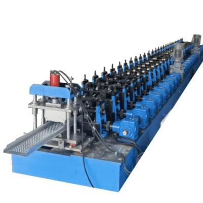 Chine Machine de formage de rouleaux de planches d'échafaudage en acier à découpe hydraulique avec Mitsubishi PLC à vendre