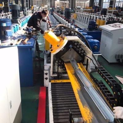 China Hochgeschwindigkeits 75 m/Min Furring Channel Roll Forming Machine mit Siemens Motor zu verkaufen