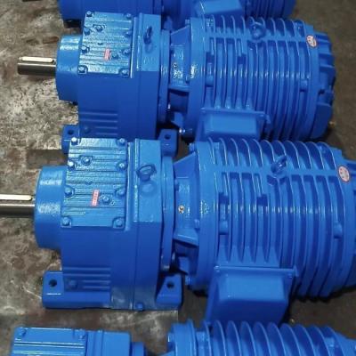 China MTR Serial Helical Bevel Geared Motor Transmission Industrial Helical Gearbox With Motor for sale