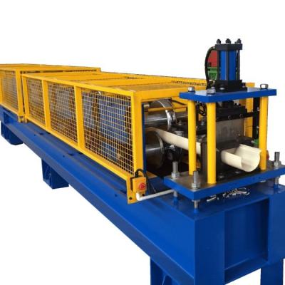 China Customized Round Gutter Downspout Roll Forming Machine 15m/Min Speed for sale