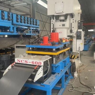 China Metal Walk Platform Scaffolding Making Machine With Hydraulic Cutting for sale