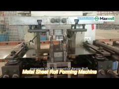 customized double layer plc control metal sheet roll forming machine for large scale production
