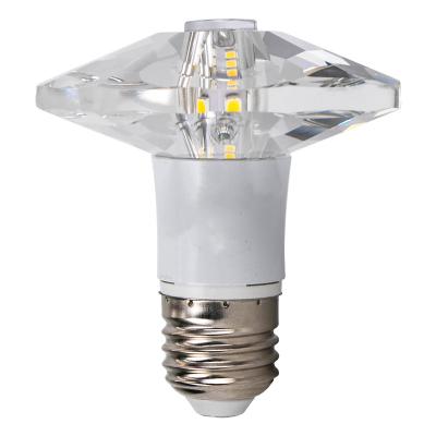 China Office High  efficiency Diamonds lamp crystal LED downlight bulb 5W E 26 E 27 E14 3000k 4000k Warm white and white light for office for sale