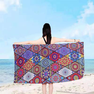 China Custom Print QUICK DRY Micro Terry For Nomadixs Personalized Towels Micro Fiber Quick Dry Beach Towel for sale