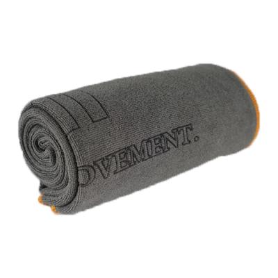 China Disposable High Quality Microfiber Travel Sports Towel / Gym Towel Set Laser Engraving Blanket for sale