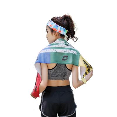 China Disposable Custom Microfiber Terry Sports Towel Super-Absorbent Soft Microfiber Sports Towel for sale