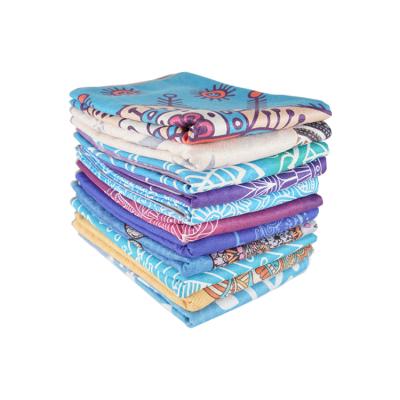 China Factory Sale Customized High Density Portable Mexican Yoga Blanket for sale