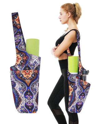 China High Density Yoga Bag Custom Nylon Yoga Mat Bag Eco Bag for sale