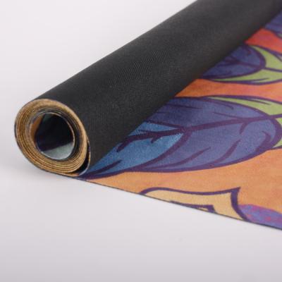 China High Density Eco-friendly Material Professional Suede Exercise Yoga Rubber Mat for sale