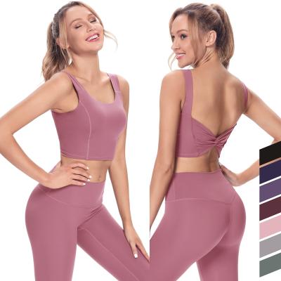 China Breathable Ready to Ship Gym Suit Workout Fitness Wear Women Yoga Bra Womens Sports Suit Leggings Fitness Sports Wear Yoga Suit for sale