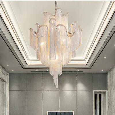 China 2022Home Elegant American Style LED Modern Lobby Villa Bedroom Living Room Pendant Lamp Latest Design Chandelier for sale