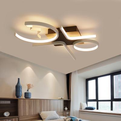 China Newest Design Surface Mounted Modern Aluminum Nordic Unique Design LED Decoration Ceiling Lamp With Best Quality for sale