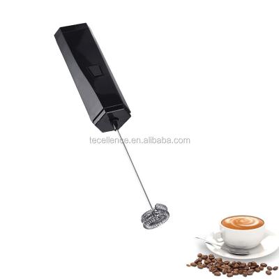 China New Design Coffee Frother Sustainable Battery Powered Milk Frother Hand Held Electric Milk Frother for sale