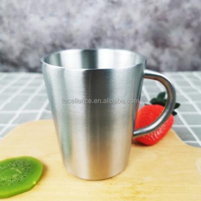 China Durable High Quality Unbreakable Coffee Tea or Beer Mug Stainless Steel Insulated Double Wall Mugs Custom Logo for sale