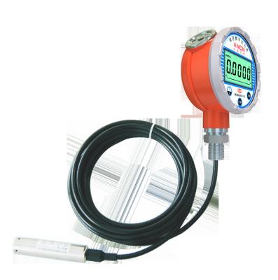 China Five Digits LCD Display Ultrasonic Level Transmitter, Fluid Level Gauge IP65 Protection Degree for sale