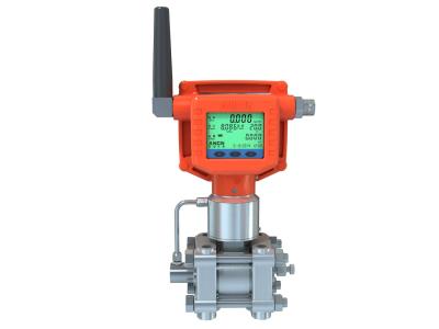 China Multi Parameter Digital Flow Meter , Digital Water Flow Meter 800M Wireless Transmission Distance for sale