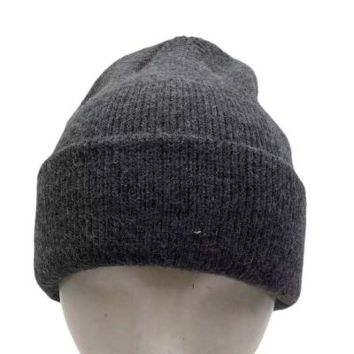 China COMMON Solid Knit Beanie Running Acrylic Hat Unisex High Quality For Women Mens Adult Fashion Knit Beanie for sale